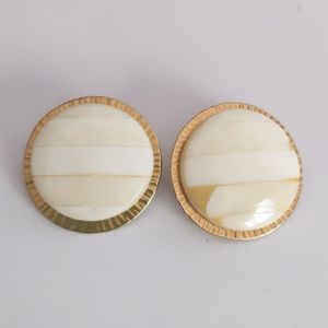 Marjorie Baer clip earrings